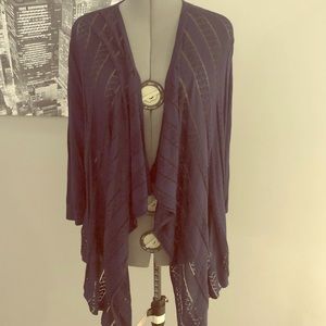 NWT Torrid navy blue lightweight cardigan